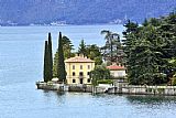 Famous Lake Paintings - Villa La Corte Limonta Lake Como